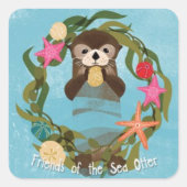 FSO-Aufkleber Quadratischer Aufkleber (Vorderseite)