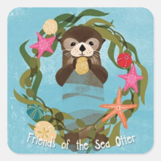 FSO-Aufkleber Quadratischer Aufkleber