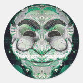 Fsociety Sticker, Glossy Runder Aufkleber (Vorderseite)