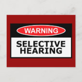 Fsonnige Anhörung Postkarte (Vorderseite)