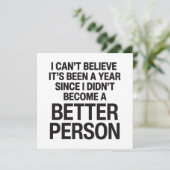 Fsonniges neues Jahr Feiertagskarte (Stehend Vorderseite)