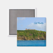 Ft. Amsterdam St Maarten Magnet (Vorderseite/Rückseite)