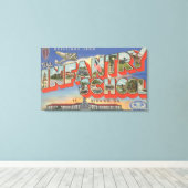 Ft. Benning, Georgia - Infanterie-Schule Leinwanddruck (Insitu (Holzboden))