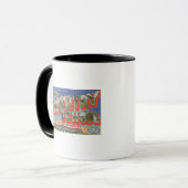 Ft. Benning, Georgia - Infanterie-Schule Tasse (Vorderseite Links)