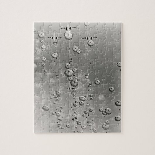 Ft Benning, militärischer Fallschirmspringer Puzzle (Vertikal)