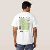 Ft Bragg Area J T Shirt (Schwarz voll)