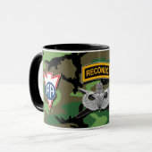 Ft. Bragg Recondo Tasse (Vorderseite Links)