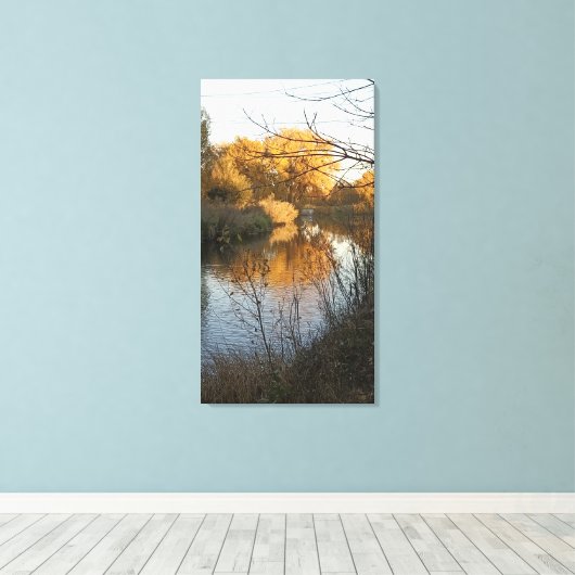 Ft. Collins Co Leinwanddruck (Insitu (Holzboden))