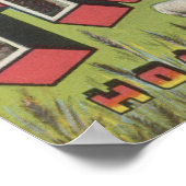 Ft. Collins, Colorado - Große Buchstabenszenen Poster (Ecke)