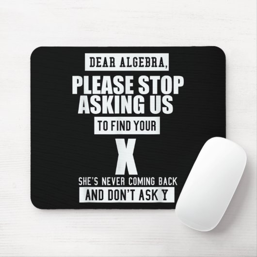 Ft-Designs Liebe Algebra - Funny Mathematical Slog Mousepad (Mit Mouse)