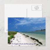 Ft Desoto St Petersburg Fl Postkarte (Vorne/Hinten)
