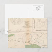 Ft Donelson, Memphis, Nashville Postkarte (Vorne/Hinten)