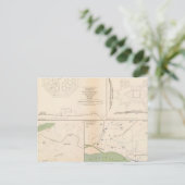 Ft Donelson, Memphis, Nashville Postkarte (Stehend Vorderseite)