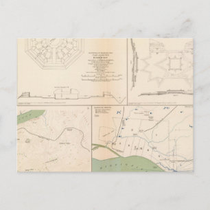 Ft Donelson, Memphis, Nashville Postkarte