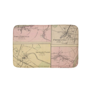 Ft Fairfield, Presque Insel, Karibu-Karte Badematte