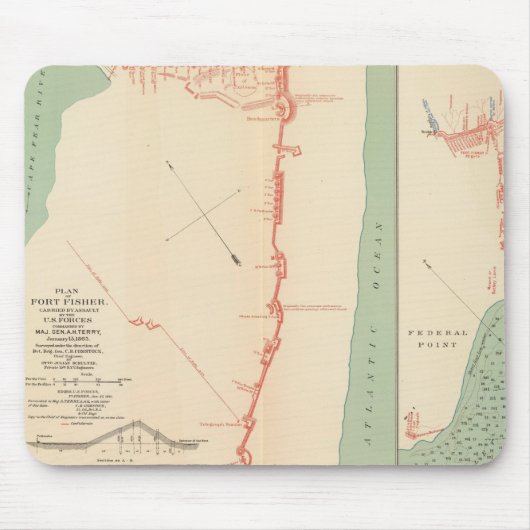 Ft Fisher Mousepad (Vorne)