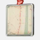 Ft Fisher Silbernes Ornament (Links)