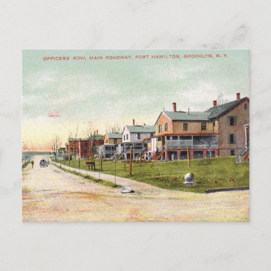 Ft. Hamilton, Bay Ridge, Brooklyn NYC Vintag Postkarte (Vorderseite)