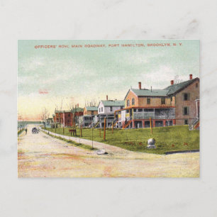 Ft. Hamilton, Bay Ridge, Brooklyn NYC Vintage Postkarte