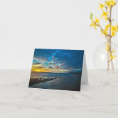 Ft Hase Sunrise Karte (Gelbe Blume)