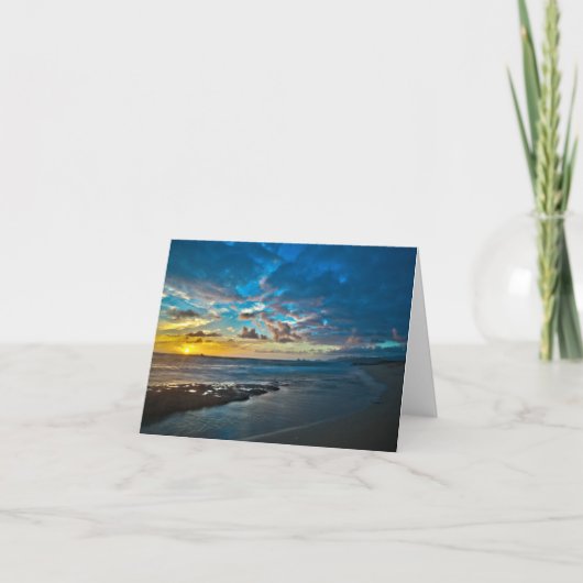 Ft Hase Sunrise Karte (Vorderseite)