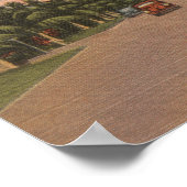 Ft. Lauderdale, Florida - Blick auf Las Olas Poster (Ecke)