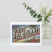 Ft. Lauderdale, Florida - Große Buchstabenszenen Postkarte (Stehend Vorderseite)