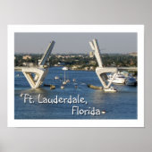 Ft Lauderdale, Florida Poster (Vorne)