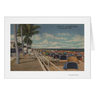 Ft. Lauderdale, Florida - Sicht auf Ft. L.