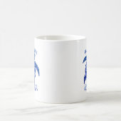 Ft Lauderdale Florida Vacation Tribal Turtle Kaffeetasse (Mittel)