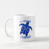 Ft Lauderdale Florida Vacation Tribal Turtle Kaffeetasse (Links)