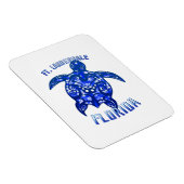 Ft Lauderdale Florida Vacation Tribal Turtle Magnet (Rechte Seite)