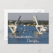 Ft. Lauderdale Postkarte (Vorne/Hinten)