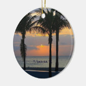 Ft. Lauderdale Sunrise Keramik Ornament (Links)