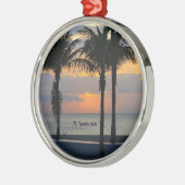 Ft. Lauderdale Sunrise Ornament Aus Metall (Links)