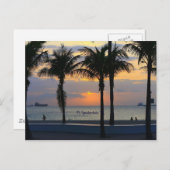 Ft. Lauderdale Sunrise Postkarte (Vorne/Hinten)