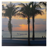 Ft. Lauderdale Sunset Fliese (Vorderseite)