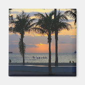 Ft. Lauderdale Sunset Magnet (Vorne)