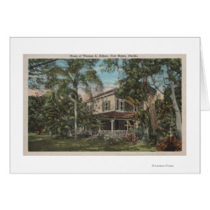Ft. Myers, Florida - Ansicht von Thomas Edison Hou