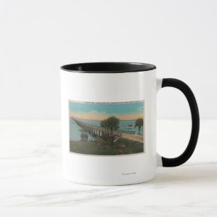 Ft. Myers, Florida - Aussicht auf Tamiami Trail Br Tasse