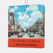 Ft. Myers Florida Keramikornament (Links)
