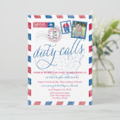 Ft Myers Florida Military Moving Ankündigung (Stehend Vorderseite)