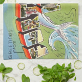 Ft. Myers Gruß Geschirrtuch (Gefaltet)