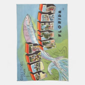 Ft. Myers Gruß Geschirrtuch (Vertikal)