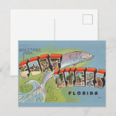 Ft. Myers Gruß Postkarte (Vorne/Hinten)