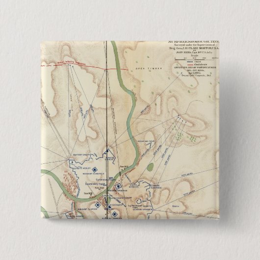 Ft Rosecrans, Tenn Button (Vorderseite)