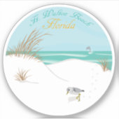 Ft. Walton Beach (Florida) Aufkleber (Vorderseite)