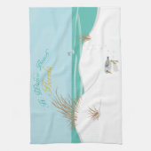 Ft. Walton Beach (Florida) Geschirrtuch (Vertikal)