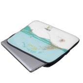 Ft. Walton Beach (Florida) Laptopschutzhülle (Vorne Knopf)