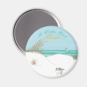 Ft. Walton Beach (Florida) Magnet (Vorderseite/Rückseite)